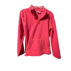 Children’s Place, girls fleece pullover, pink, size XL